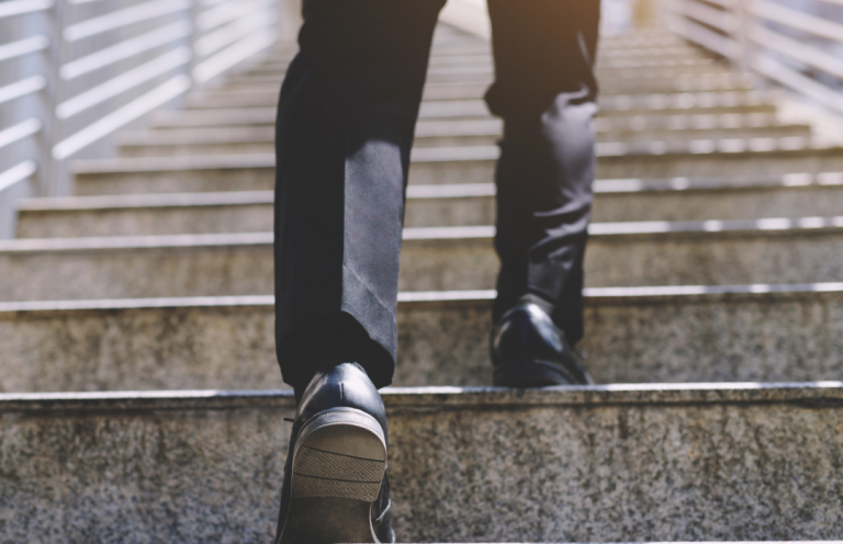 Schritte sammeln, Bewegung im Alltag